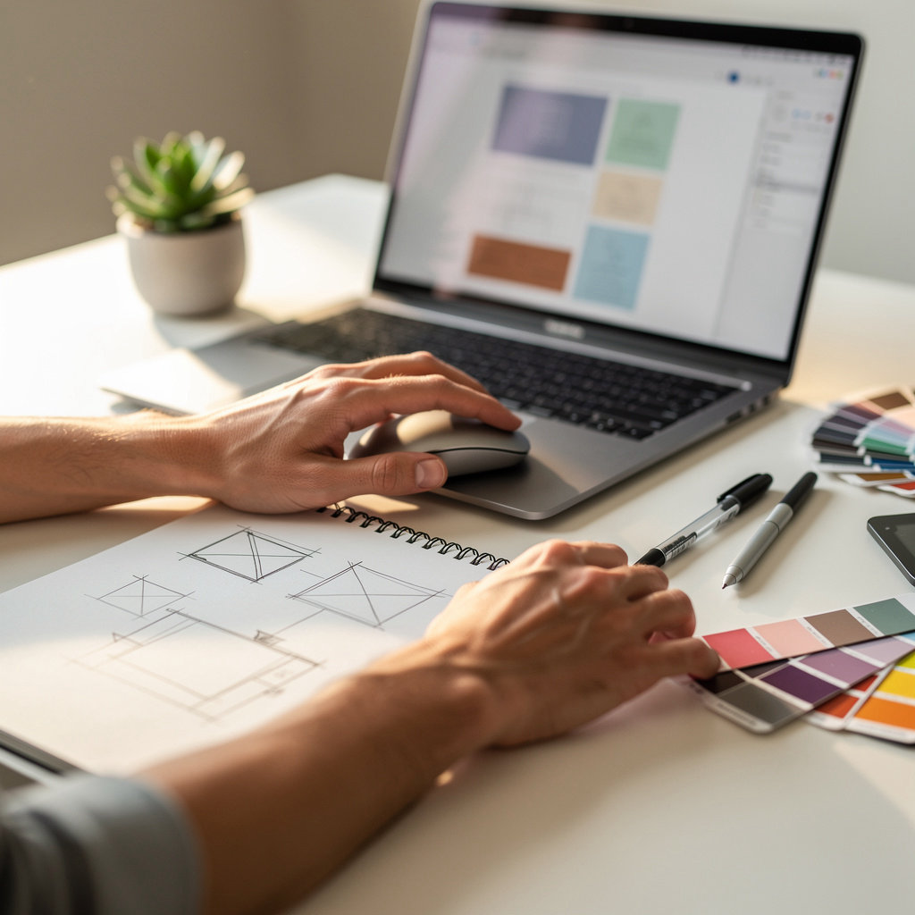 Juniper Gardens San Diego custom website design process for professional business websites