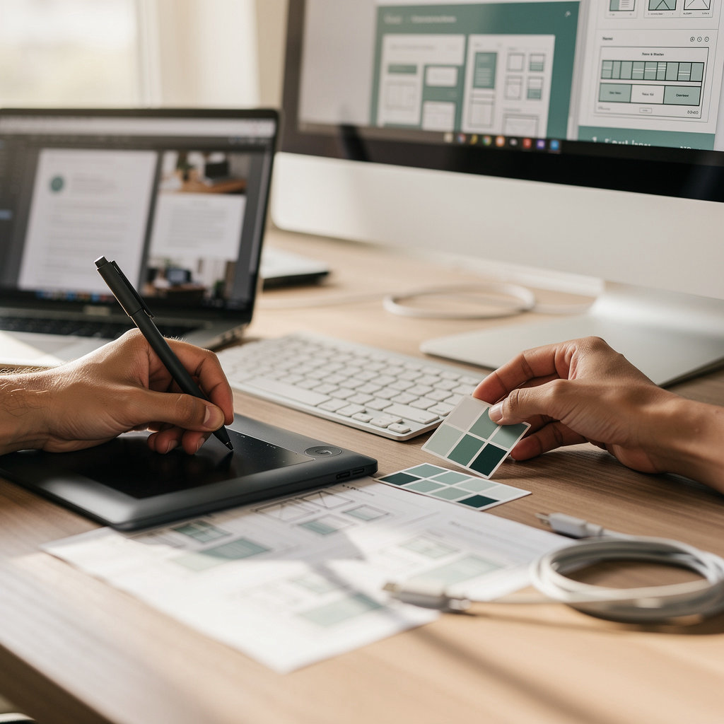 Juniper Gardens San Diego portfolio preview showcasing professional website design projects for local businesses