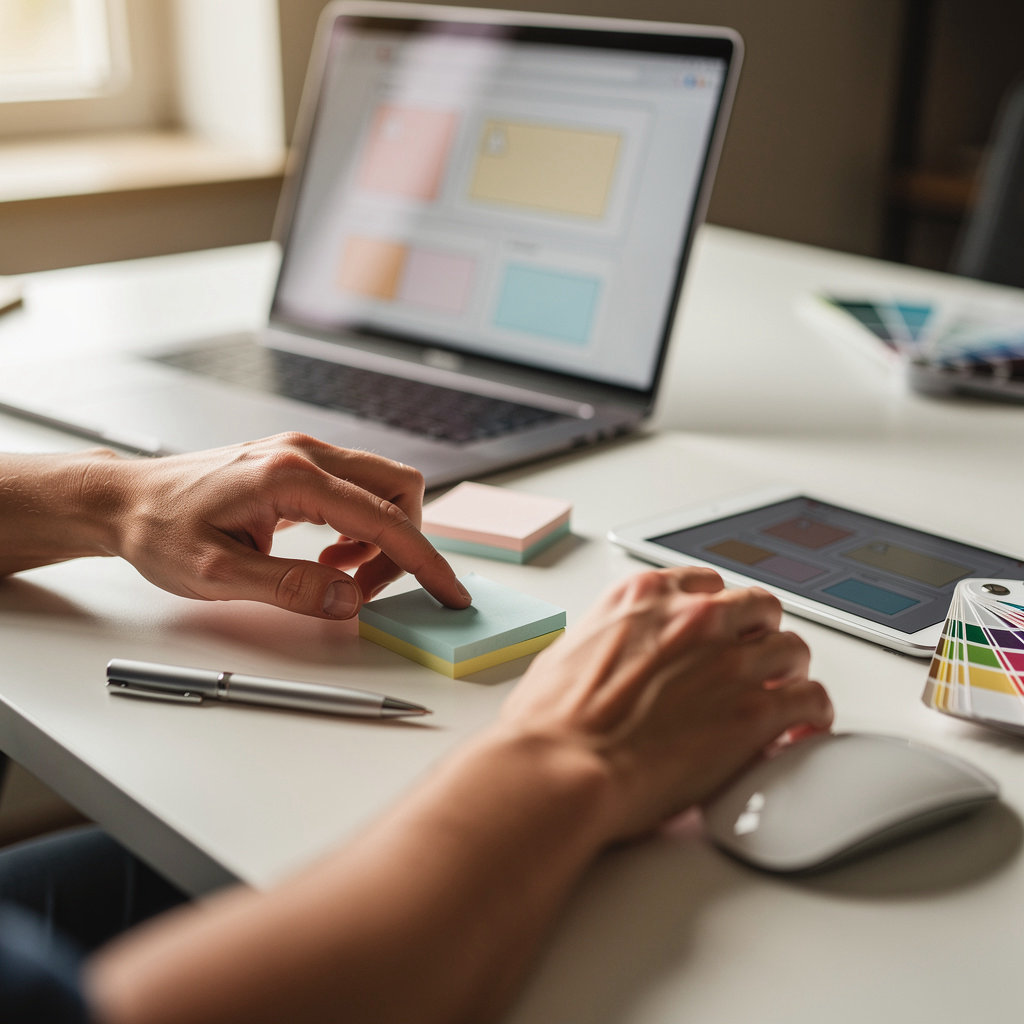 Juniper Gardens San Diego website development process showing collaborative planning and design stages